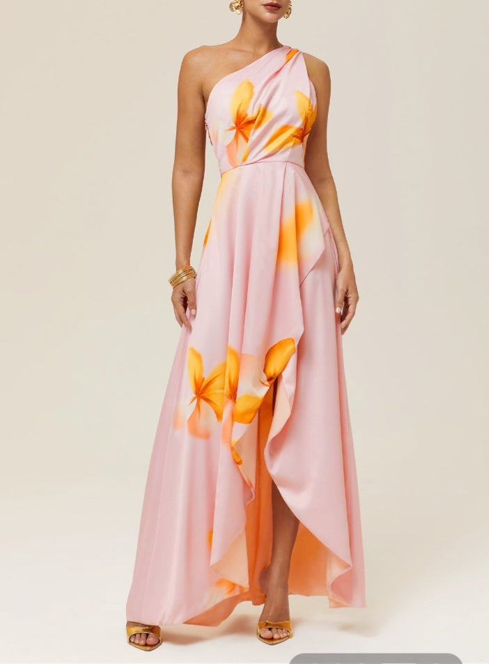 Vestido a un hombro