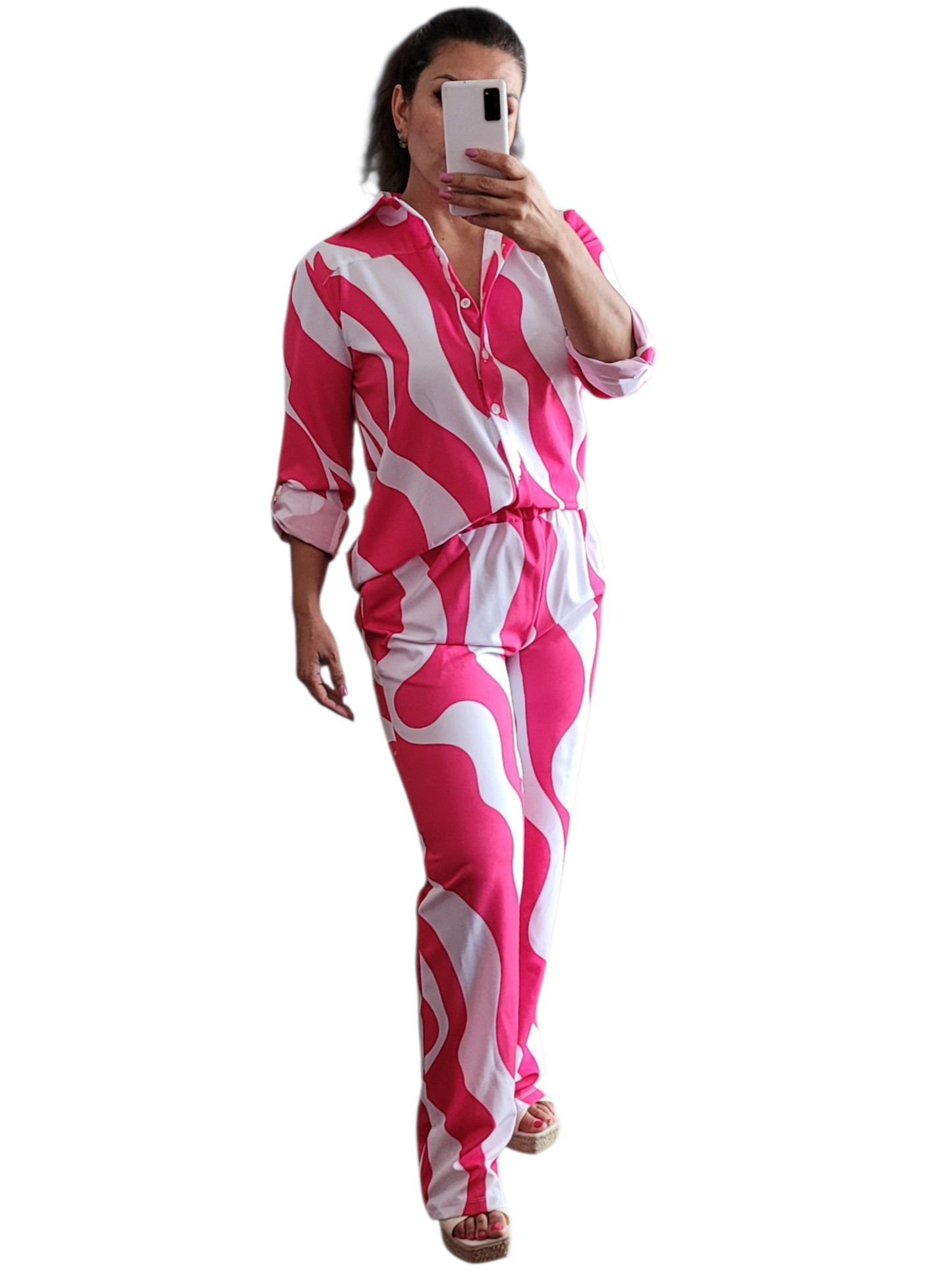 Set de camicera y pantalon