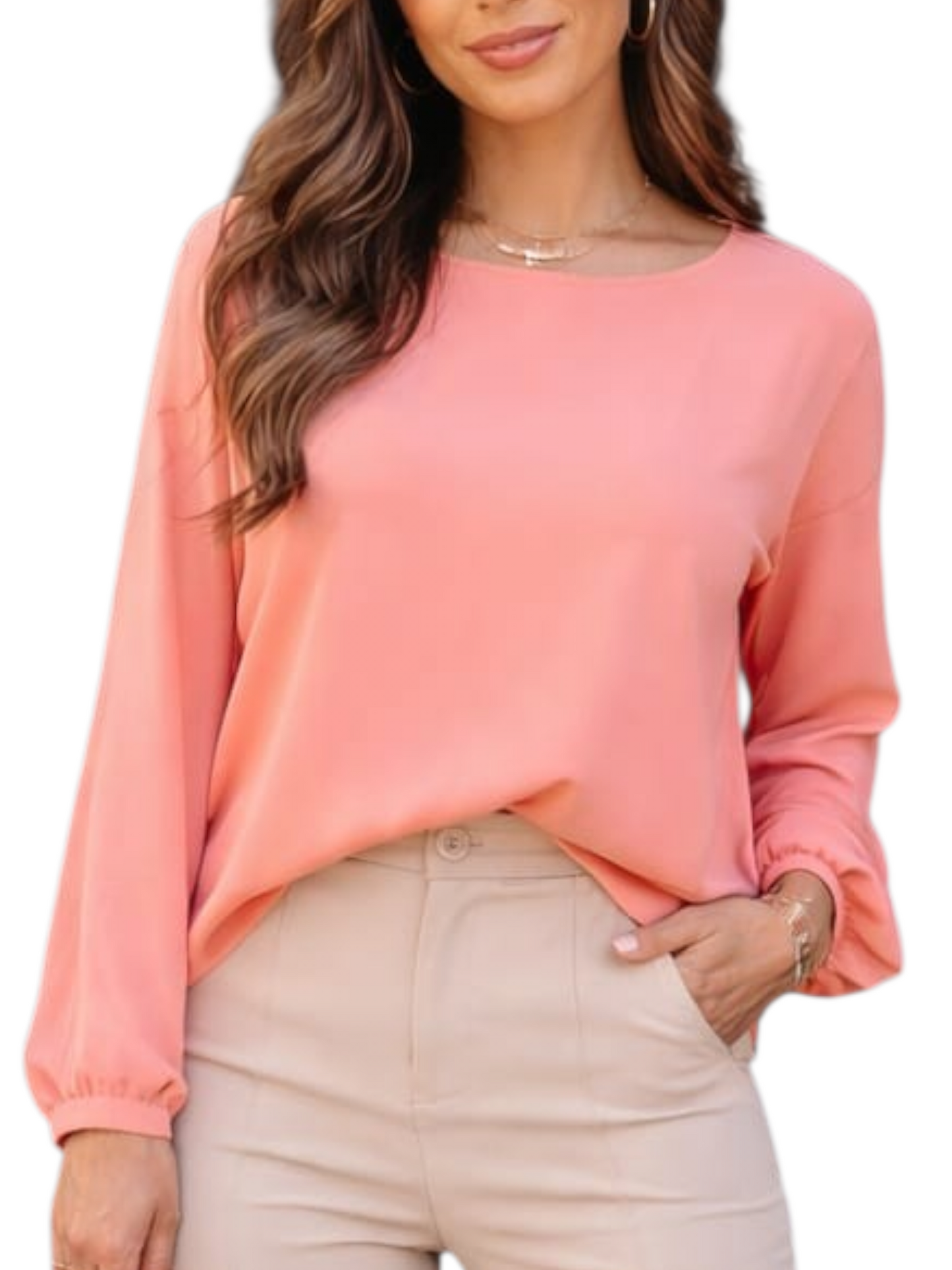 Blusa coral