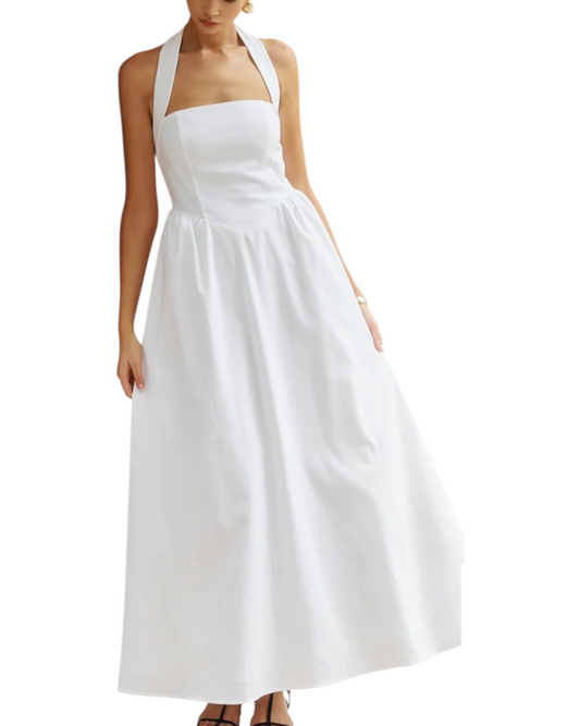 Vestido princesa de lino