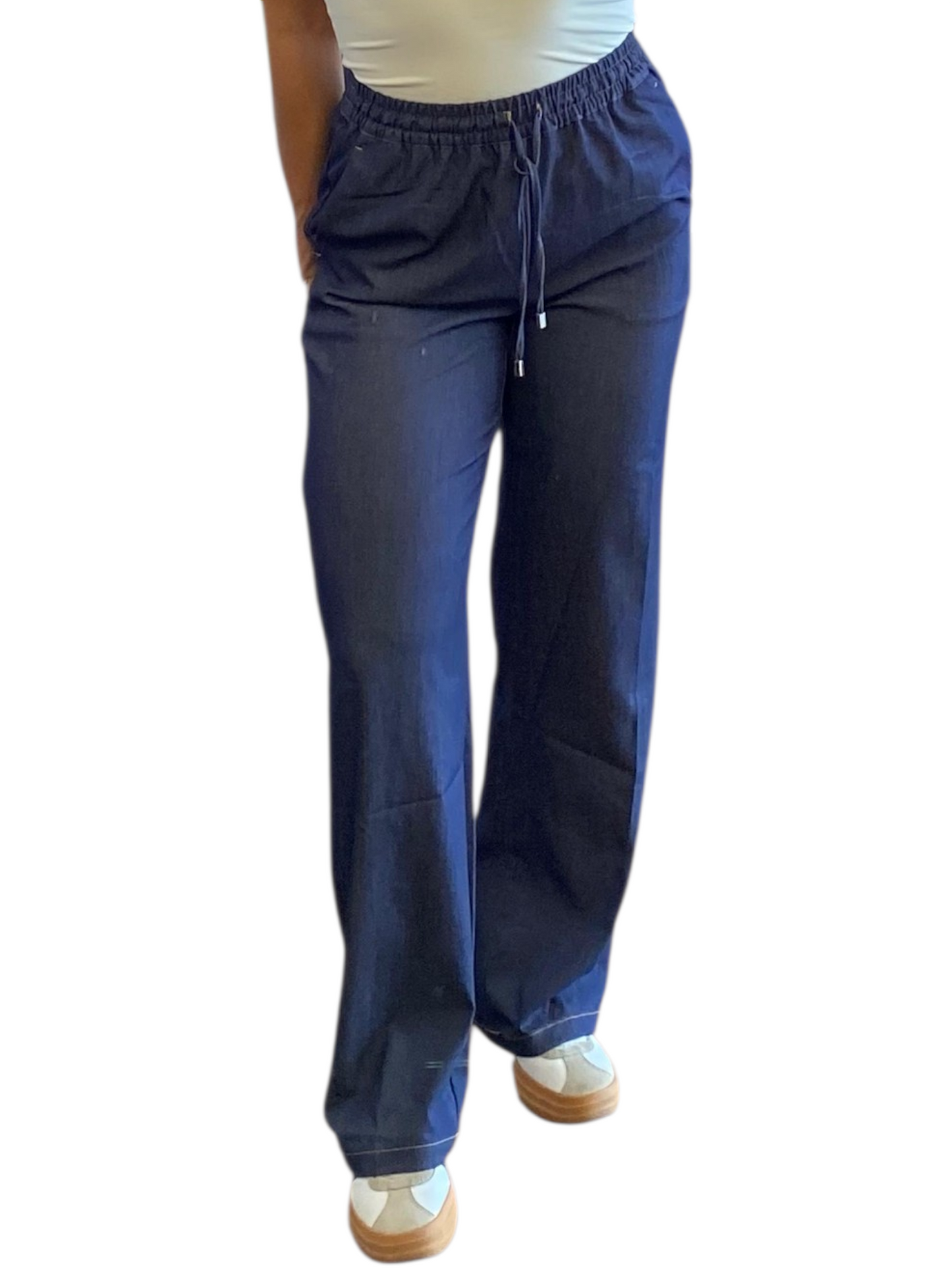 Pantalon tela fluida
